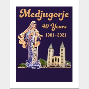 Medjugorje 40 Years. Posters and Art